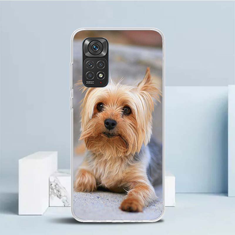 Yorkshire Terrier Dog Puppy Cover for Xiaomi Redmi Note 15 14 13 12 Pro Plus Phone Case 14S 11S 11T 11E 10S 10 4G Pattern Shell