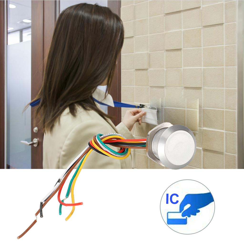 Мини-контроллер RFID Встраиваемый Водонепроницаемый Считыватель контроля доступа Wiegand26 34 Интерфейс IC