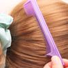 Прямые антистатические расчески с мелкими зубьями, щетка для волос, расчески с хвостиком-спицей, инструмент для укладки