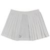 Архивная серия однотонный логотип спортивная трикотажная дышащая модная плиссированная повседневная юбка женские юбки белые 576463-02