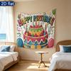 1pc 2D Flat Photo Backdrop - Home Party Decor