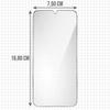 2x Tempered Glass for Xiaomi Redmi A5, ERBORD 9H Hard Glass, glass