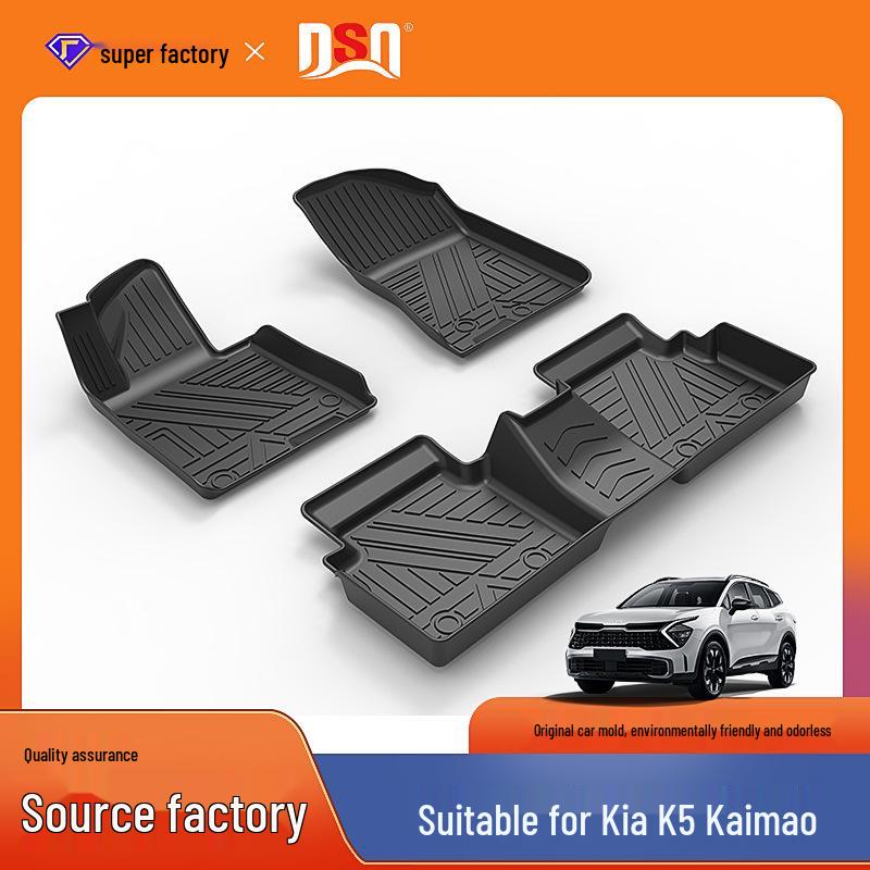 Kia K3, K5 GT, KX3, KXcross Всесезонные TPE Экологичные Автомобильные Коврики