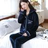 Women's Pajamas Set Warm Cartoon Leisure Women's Pajamas Set I Am Homewear Set
