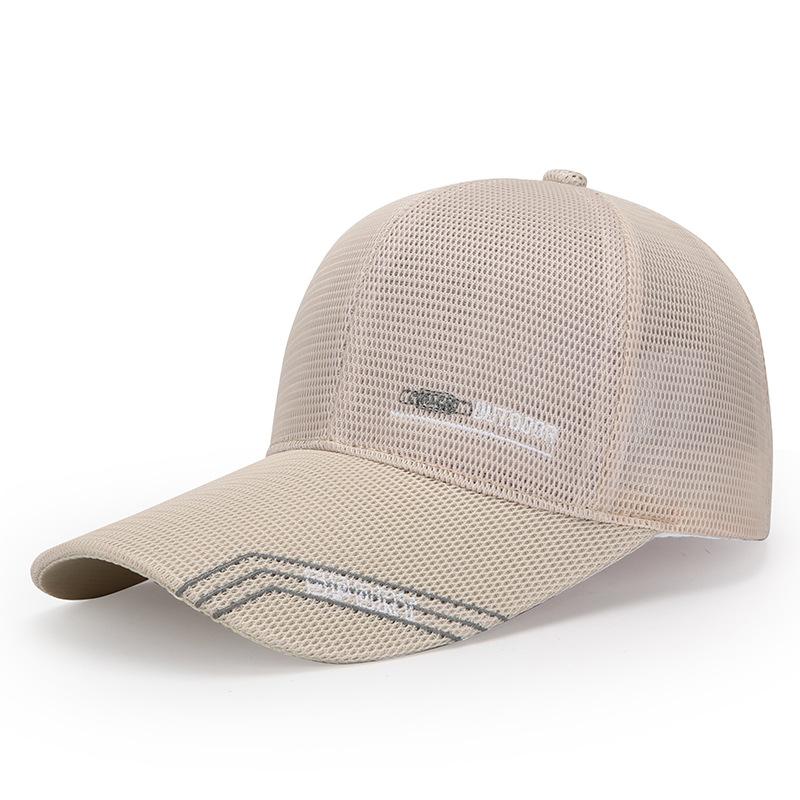 Мужская летняя дышащая сетчатая кепка для защиты от солнца, рыболовная кепка, бейсболка