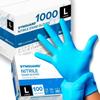 Gants En Nitrile - Erregame Spa - Taille L - Lot De 1000 - Hypoallergéniques - Résistants Aux Produits Chimiques
