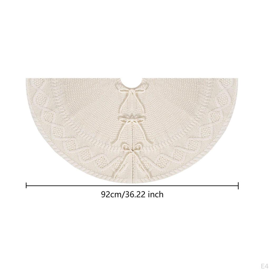 Christmas Tree Skirt for Holiday Gatherings Decorative Cover