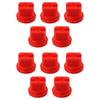 10pcs Fan Atomizing Nozzle 13*8*5cm Fan-shaped Misting Nozzle For Agriculture Landscaping Horticulture Knapsack Sprayer Parts
