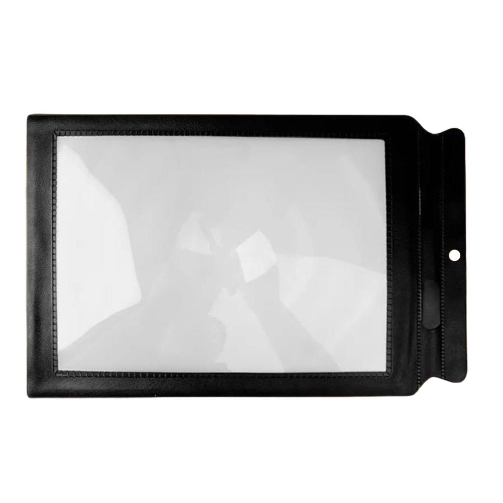 Высокая четкость линзы Френеля увеличительный лист тонкий портативный дизайн линза увеличительный лист для чтения для пожилых людей и мастеров