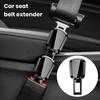 Запасная часть удлинителя ремня безопасности из цинкового сплава, простой в установке универсальный удлинитель ремня безопасности, автомобильные аксессуары
