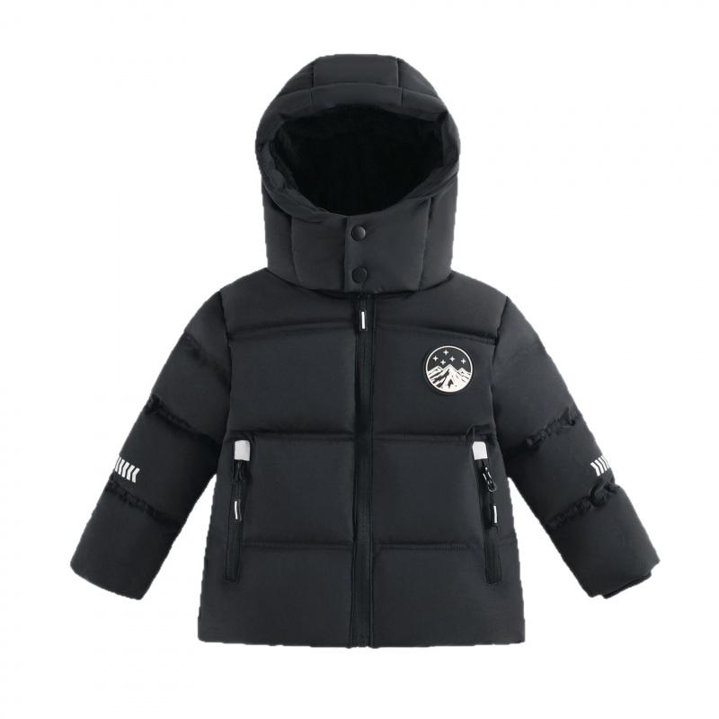 Children Cotton Jacket Boys New Winter Coat Boy Short Thick Heavy Hooded Overcoats