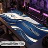 Custom Text Big Mousepad, Extended Desk Pad For Laptop Work GameFC Zürich