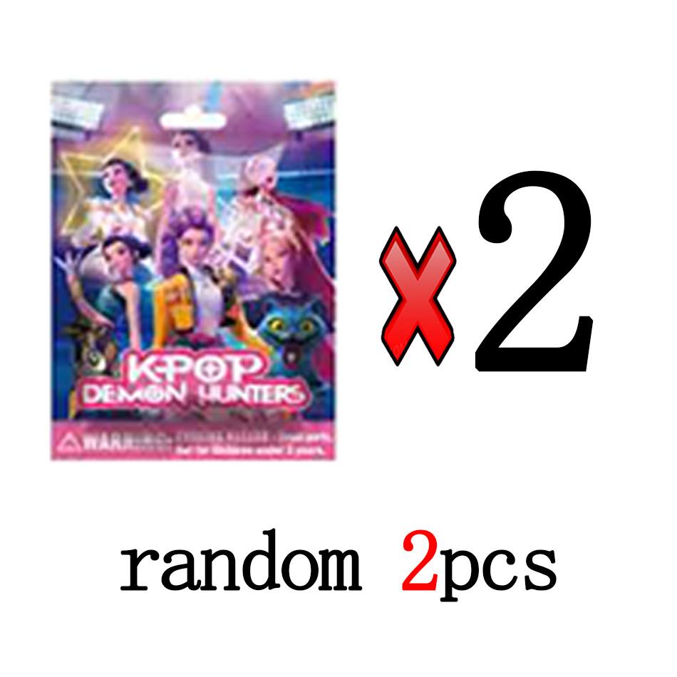 Kpop Demon Hunters Anime Figure Toys Cute PVC Collectible  Blind box  Action Figure Model Dolls Kids Birthday Toy Gifts