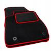 Dywaniki welurowe do ford mondeo mk3 2000-2007 wycieraczki do auta haft r