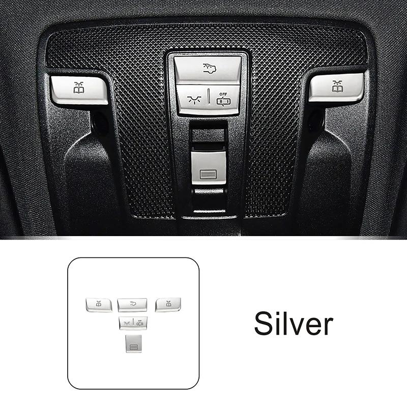 GMO3 Car modified interior roof reading light button patch strip For Mercedes-Benz GLA CLA ML gl gle gls A-class B-class