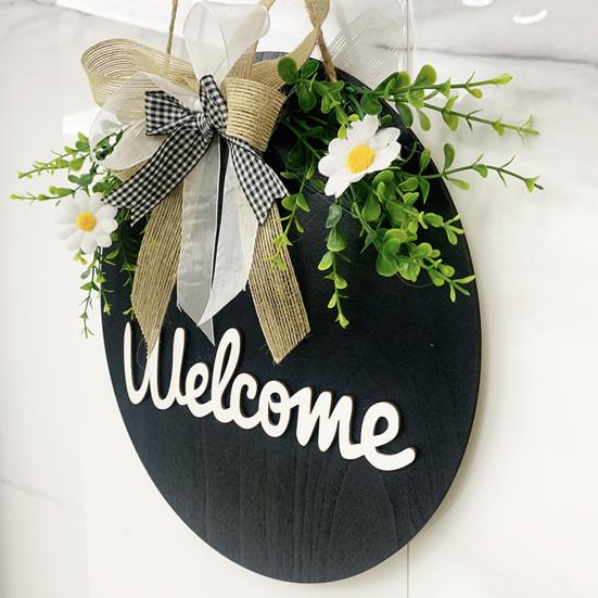 Rustic Lightweight Fashion Wear Resistant Wear Resistant Home Welcome Sign Door Sign