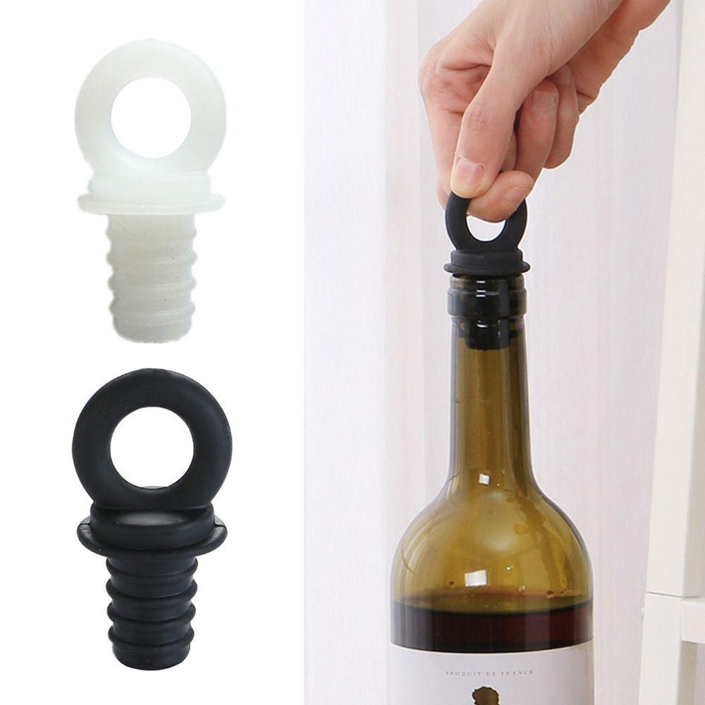 Leakproof Bottle Stopper Silicone Wine Cork Creative Bottles Cap