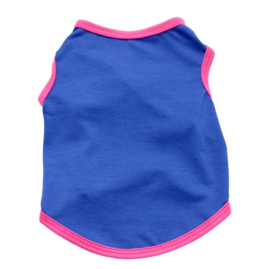 Pet Vest Anti-Hair Removal Mosquito Prevention Breathable Fabric Dog Vest Color-Blocking Design Pet Clothing