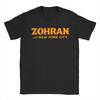 Zohran Mamdani for New York City T Shirt Men Pure Cotton Fashion TShirt Round Collar  Tees Short Sleeve Clothing Gift Idea