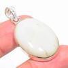 Rainbow Moonstone Handmade 925 Sterling Silver Gift Pendant 1.65" G7e15