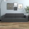 VidaXL Stretch Sofa Cover 2-Seater Anthracite Jersey Polyester 332938