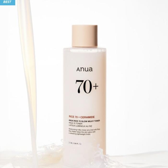 Anua Тоник молочный Rice 70 Glow 250 мл
