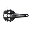 SHIMANO Crankset 12s 165mm 30T EFCM61001AXA0 DEORE Black FC-M6100-1