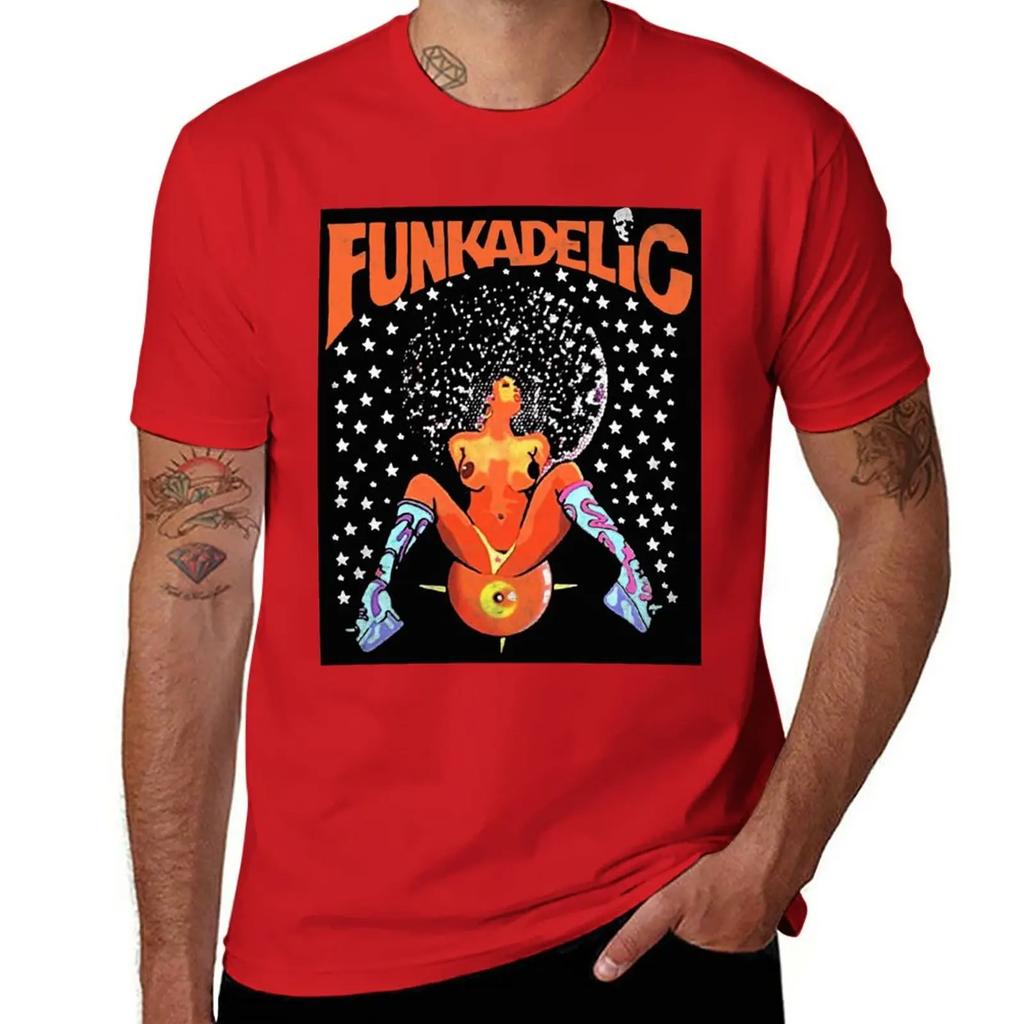 Love Funkadelic Rock Band Art Poster T-Shirt tops Tee shirt summer tops graphic t-shirts anime