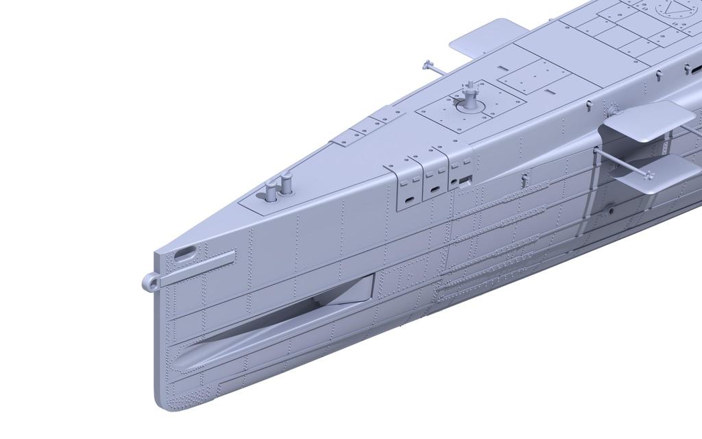 Das Werk 1/72 Scale World War I German U-Boat SM U9 Plastic Model Kit USCDW72001