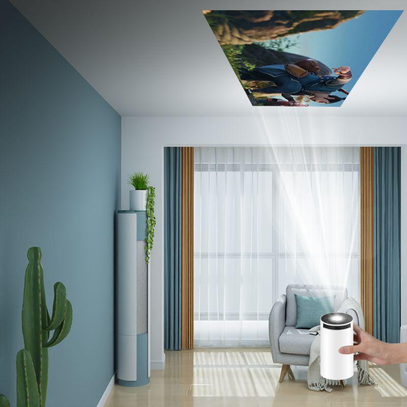 HY300 HD True 720P WIFI Портативные проекторы 4K МИНИ-проектор ТВ Домашний кинотеатр Кино Совместимый с HDMI Полная поддержка Android IOS 1080P для мобильных телефонов