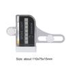USB-перезаряжаемая 14-цветная RGB светодиодная лампа на спицу колеса велосипеда, предупреждающий фонарь для горного и шоссейного велосипеда