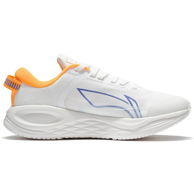 Li Ning Furious Rider 6.0 Базовые беговые кроссовки Мужские Низкие Mist White/Fluorescent Mango Orange ARZS003-1