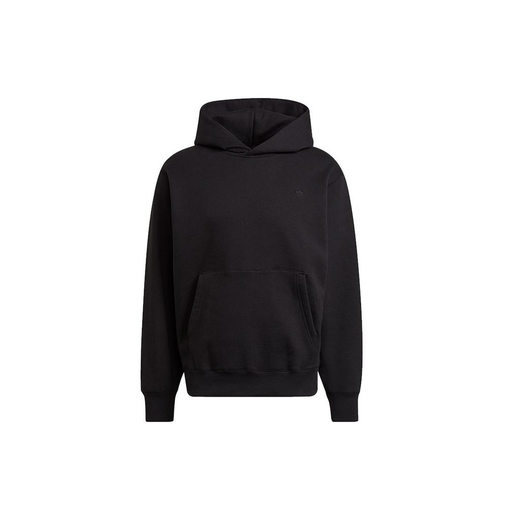 adidas Originals Men's Plain Black Hoodie H11377