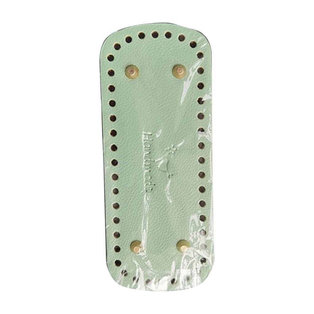 Овальное круглое дно для сумки из кожи с 44 отверстиями, основа для сумки с гвоздями, формовочная подкладка для вязаной сумки через плечо/на плечо, сделанной своими руками