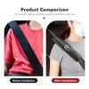 Car Seat Belt Carbon Fibre Shoulder Protection Pad Accessories For BMW X1 X3 E39 E46 E30 E36 E87 E60 E90 F26 G02 E70 F15 E53 G05 TF0
