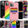Силиконовый чехол для геев и лесбиянок ЛГБТ «Радуга Прайд» для Apple iPhone 12 Mini 11 Pro SE XS X XR Max 8 7 6S 6 Plus 5S