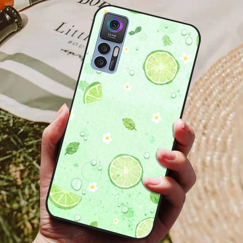 Чехол для TCL 30 Plus T676K T676J Чехол Волк Лев Ударопрочные Чехлы для Телефона Для TCL 30 5G T776H Черный Силикон Для TCL30 30 Чехол