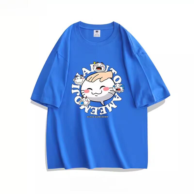 Naruto Mobile Duel Arena Emojis Touching Head Anime Childrens Tshirt Cotton Printed Parent Child Casual Fashion Tshirt