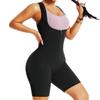 Женский комбинезон Crossborder Body Shaping — спортивный фитнес-инвентарь, стимулирующий потоотделение, подтягивающий грудь и талию, с акцентом на пресс