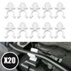 10x Car Bonnet Prop Rod Clip Support Clamp/Holder/ Replacement Parts For Nissan