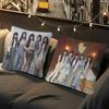 Kpop I-ILLIT Персонализированное фото Текст Домашние декоративные подушки Бытовые подарки 45x45см