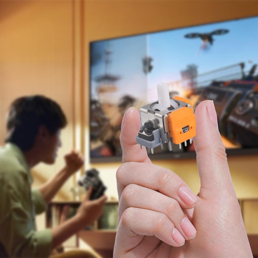 10Pcs No Drifting Thumbsticks Module Repair Parts High Precision Game Machine Hand Adjustable for PS4/PS5 for switch/XBox