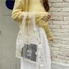 Female Flower Embroidered Hand Bag Shoulder Bags Casual Tote Reusable Shopping Bags Women Handbags New Fashion Summer Beach Bag