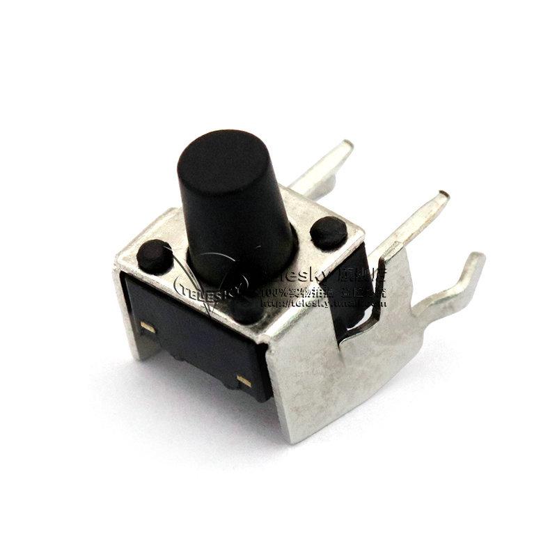 Side-Foot 6*6*8MM Micro Tactile Push Button Switch (20 pcs)