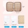 Jewelry Travel Organizer Case Transparent Jewelry Storage Book Ring Binder Rolls Zipper Pouch Bag for Necklaces,Rings,Bracelets