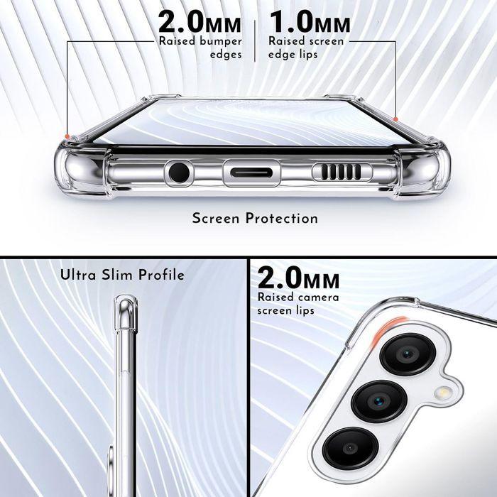 Coque de protection - BOOLING - pour Samsung Galaxy A26 5G - Anneau Rotatif 360° - Antichoc - Souple
