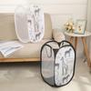 Children's Toys Mesh Foldable Storage Basket Dirty Clothes Basket Laundry Basket Clothes Hamper