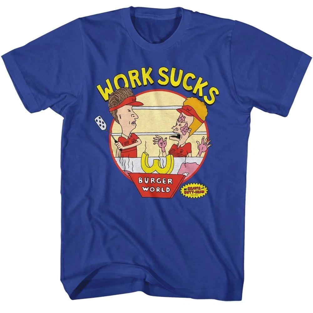 Beavis And Butthead Work Sucks TV Children's T-shirt