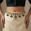 Metal Ethnic Style Belt Beads Body Chain Waist Seal Tassel Belly Chain  Festive