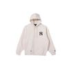 New Era Х Коллаборация MLB Худи с буквенным логотипом New York Yankees Унисекс свитшот Овсяный 13781158